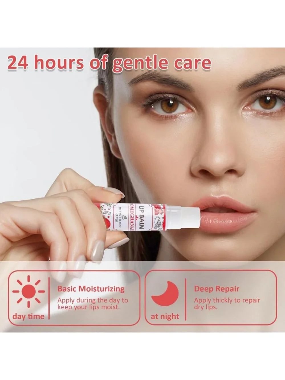 128 Pack Lip Balm Bulk - 16 Flavor Variety, Moisturizing & Hydrating Balm